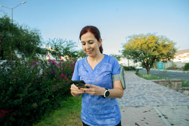 istock Woman checking her cell phone 1503434182