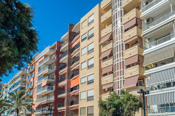 istock Buildings on the seafront in Fuengirola, Spain 1503445782