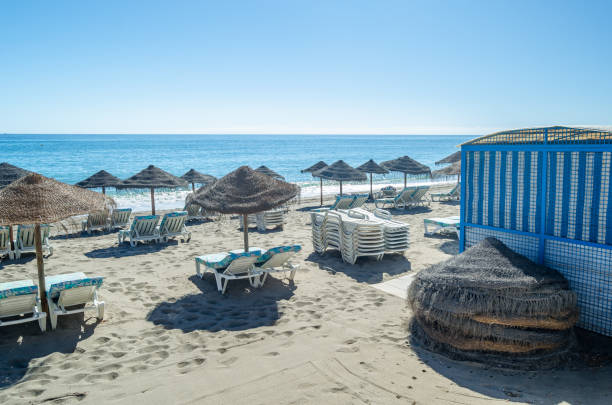 istock Mediterranean beach in Fuengirola, Spain 1503447634