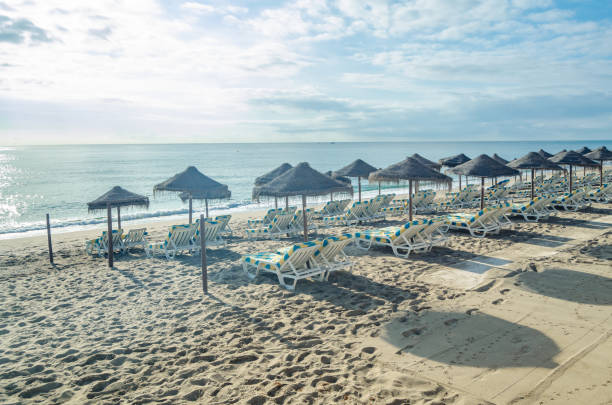 istock Mediterranean beach in Fuengirola, Spain 1503447645