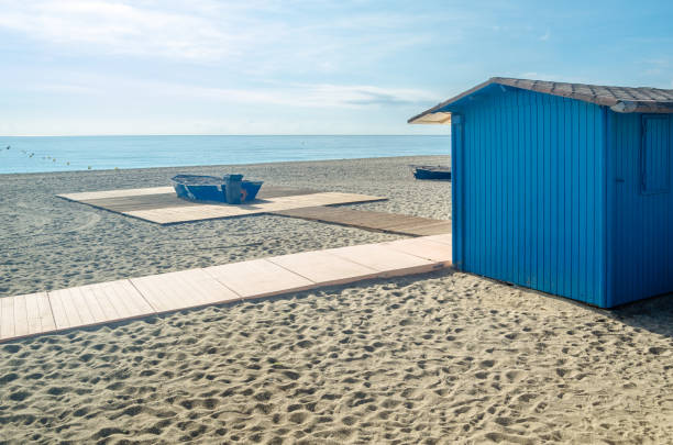 istock Mediterranean beach in Fuengirola, Spain 1503447662