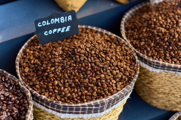 istock coffee beans in bags on the market 1503449277