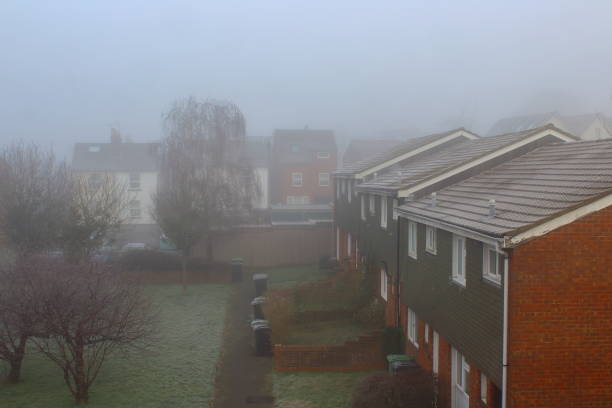istock Foggy day in Guildford, UK 1503450880