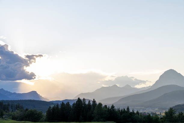 After rain storm. Crowsnest Pass, Alberta