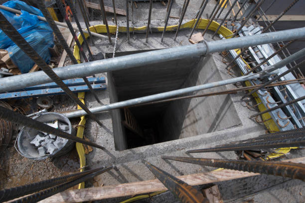 istock reinforcing steel or construction steel for building 1503472300
