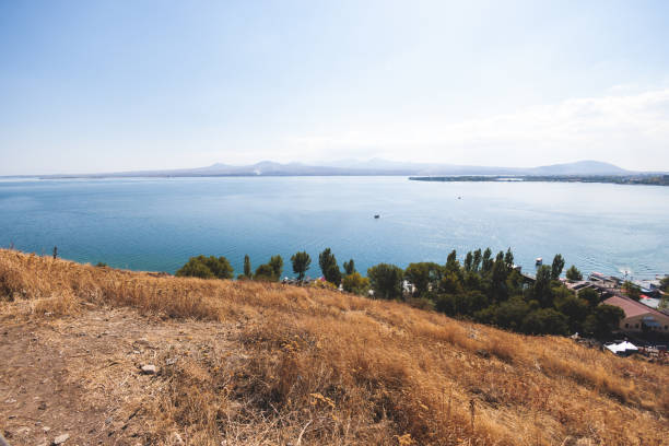 istock Sevan Lake, Armenia, beautiful aerial panoramic view of Sevan Lake, Gegharkunik Province, with Sevanavank monastery chapel in a summer sunny day 1503490135