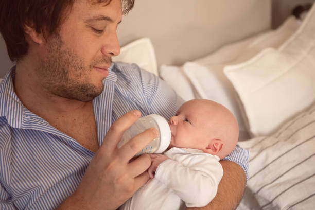 istock Young father and newborn baby boy 1503491715