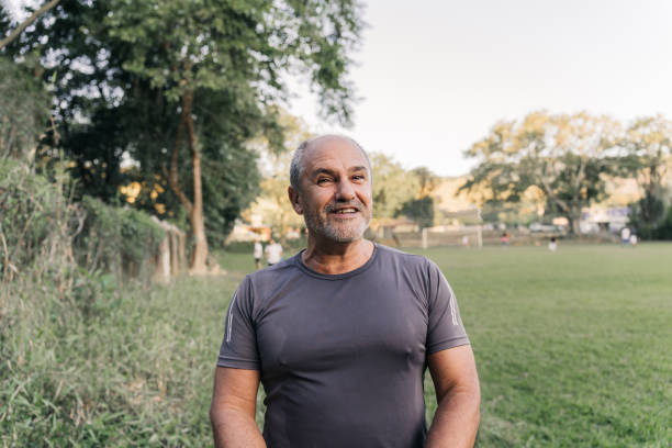 istock Senior man on sports field 1503492906