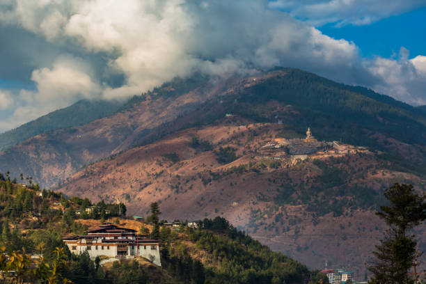 istock Simtokha Dzong view during winter 1503602055