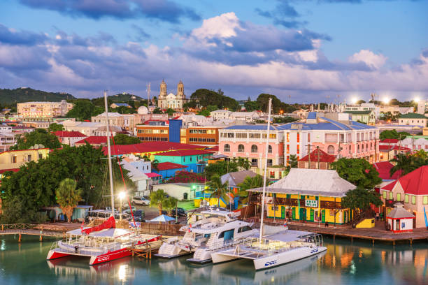 istock St. John's, Antigua overlooking Redcliffe Quay 1503619381