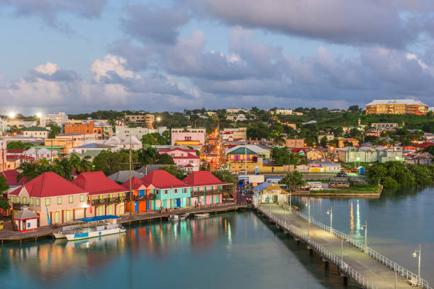 istock St. John's, Antigua Port at Redcliffe Quay 1503619793