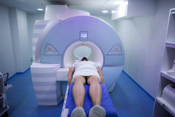 istock Man undergoing a MRI scan in a hospital 1503623099
