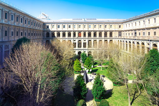 Madrid, Spain - March 3, 2023: Museo Nacional Centro de Arte Reina Sofía also called El Reina Sofía (Queen Sofía Museum)