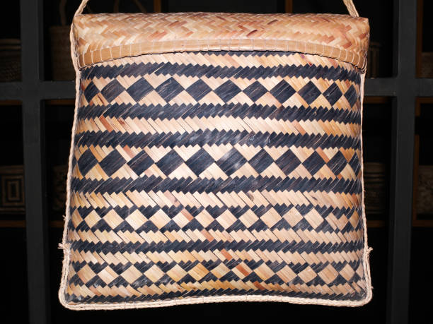 istock Basket, made of vegetable fiber 1503639596