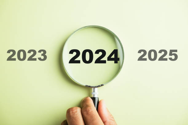 istock A magnifier focuses on the 2024 icon 1503645408