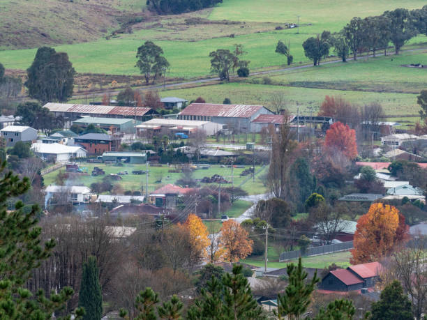 istock High angle rural neighbourhood 1503662595