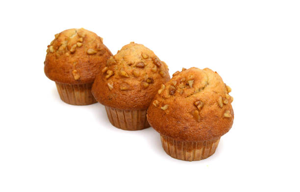 istock Tasty muffin cake, isolated on white 1503678804
