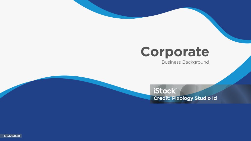 Blue Pattern Corporate Corporate Blue Wave Background Vector Design 2 Stock Illustration ...