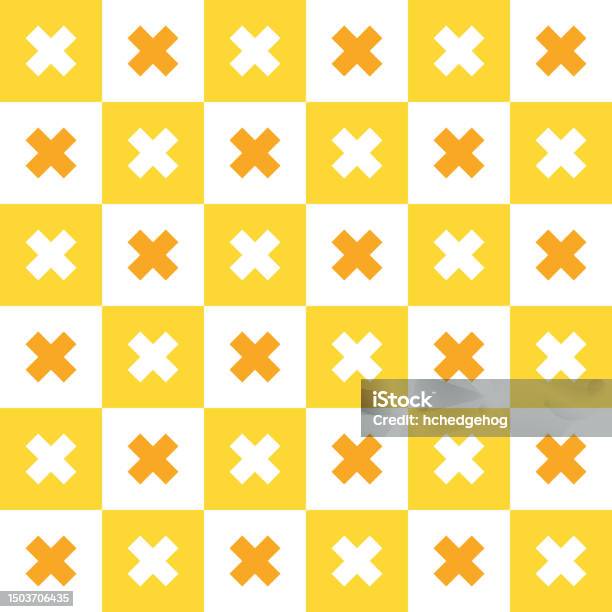 Cool Cross Pattern Cross Pattern Stock Illustration - Download Image Now - Abstract, Art ...