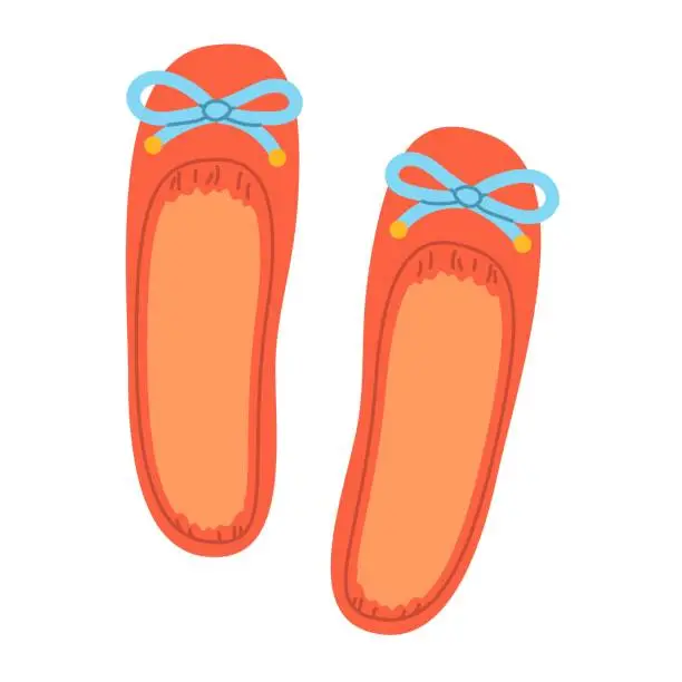 Vector illustration of summer shoes8