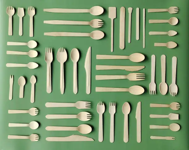 this is the togetherness and collection of all types of disposable wooden sticks ice cream sticks, wooden forks and spoons, bamboo cutlery, fruit forks, coffee stirrers, all sizes from 7.5mm to 21cm