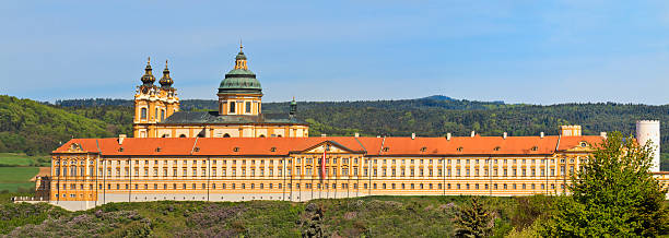 istock Melk Panorama - Famous Baroque Abbey (Melk Abbey), Austria 150371795