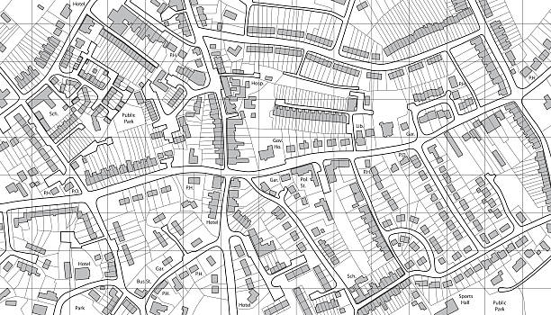 ilustraciones, imágenes clip art, dibujos animados e iconos de stock de mapa de carcasa - mapa de la ciudad