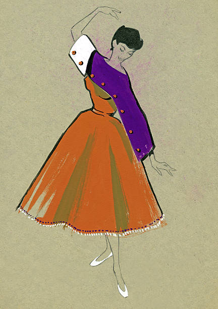 istock Sketch of a woman dress 150374196