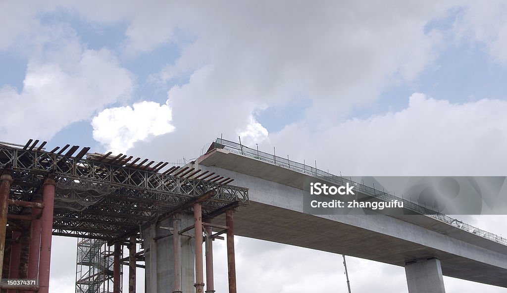 Construcción de puente - Foto de stock de Acero libre de derechos