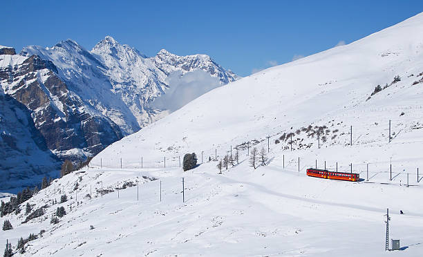 istock Train to Jungfraujoch, Switzerland 150375464