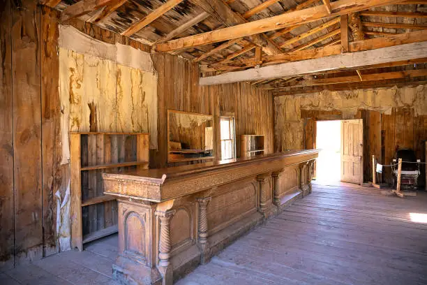 Old western saloon