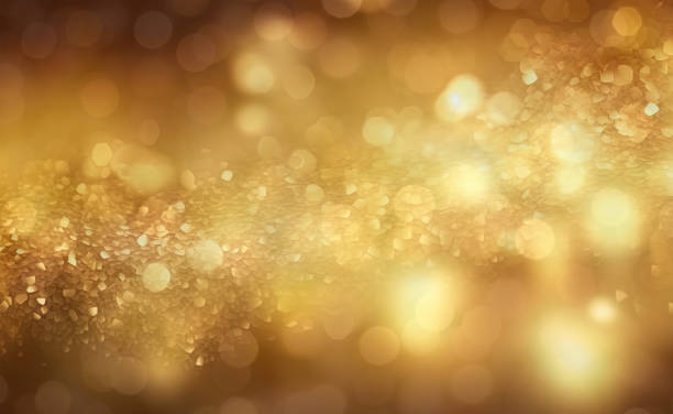 istock Gold glitters background. shimmering blur spot lights Bokeh Shiny gold light background texture 1503810236