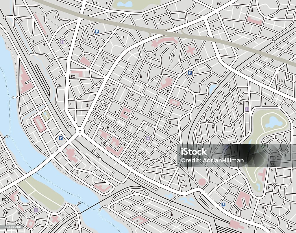 Mapa Da Rua Vetores de Qualquer Mapa Da Cidade e mais imagens de Mapa de Rua - Mapa ...