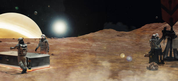 istock An astronaut walks on the star surface new planet Exploration of the future space base Space exploration mission and the Red Planet colony on Mars 3D rendering 1503872094