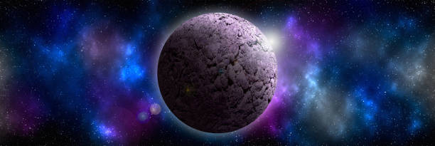 istock Unknown planet from outer space. Space nebula. Cosmic cluster of stars. Outer space background. 3D Illustration 1503900699