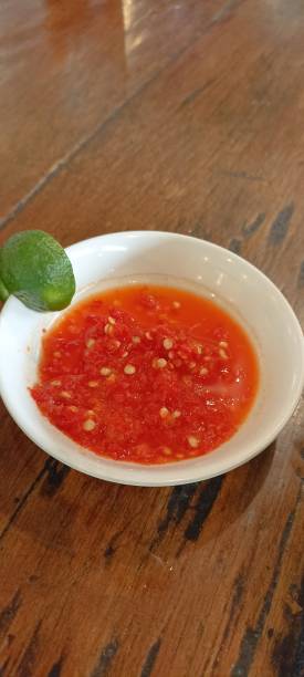istock Chili and lime in the white bowl 1503910256
