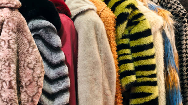 istock Luxury fur coat very sofly in vintage style 1503924051