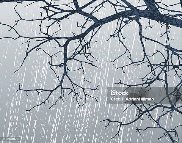 冬の枝 - びしょ濡れのベクターアート素材や画像を多数ご用意 - びしょ濡れ, みぞれ, イラストレーション