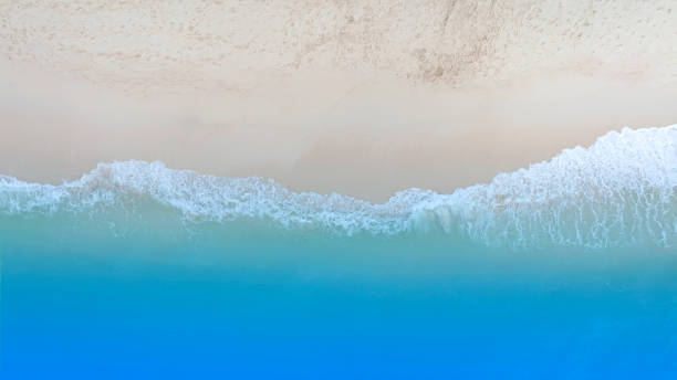 istock Summer tropical with Waves on the beach as a background 1503938774