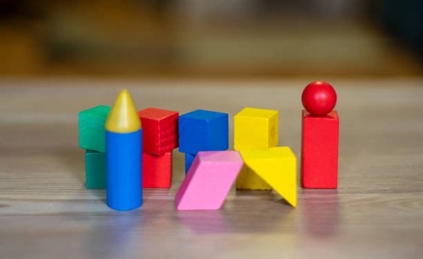 istock Children's intelligence toys colored blocks 1503962023