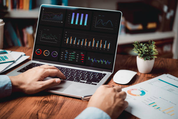 istock business insights, performance metrics, and strategic analysis through captivating data KPI dashboard visuals. reports for operations management. Data marketing concept. 1503985491