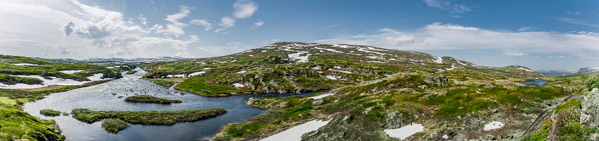 Hardangervidda plateau in Norway