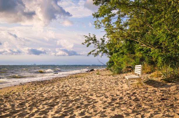 istock Beautiful seaside landscape on a summer holiday day. 1504034385