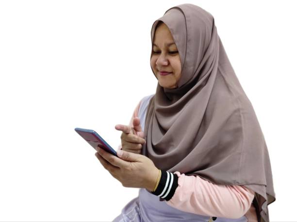 istock Asian woman in hijab, happy smiling expression 1504127384