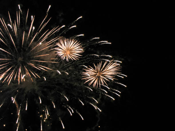 istock Colorful Night Celebration with Explosive Fireworks Display 1504148851