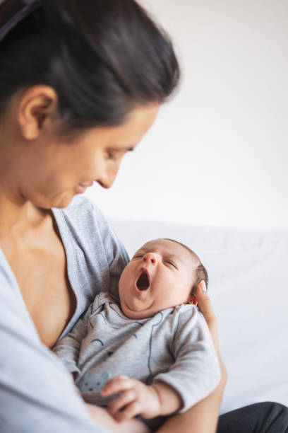 istock Mother and baby at home 1504160905