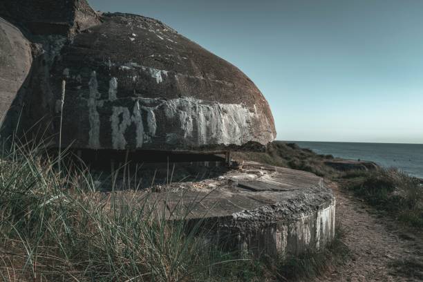 istock Image features an abandoned World War II bunker located on a beach in Northern Denmark 1504164409