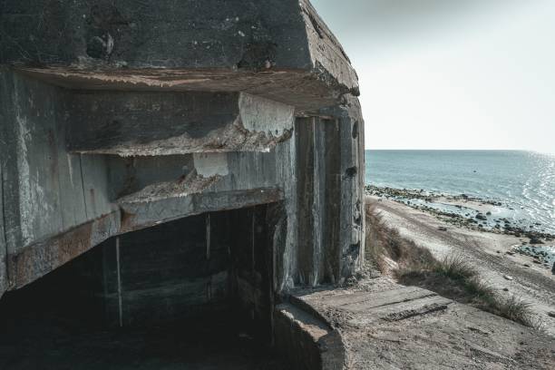 istock Image features an abandoned World War II bunker located on a beach in Northern Denmark 1504164502