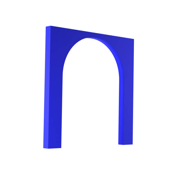 3d Dark blue realistic arch scene isolated with clipping path. architectural structure Minimal wall mockup product stage showcase, Modern minimal abstract illustration for advertising products. Abstract geometric forms. 3d escena de arco realista azul oscuro aislada con trazado de recorte. estructura arquitectónica escaparate de escenario de maqueta de pared mínima, ilustración abstracta minimalista moderna para productos publicitarios. formas geométricas abstractas