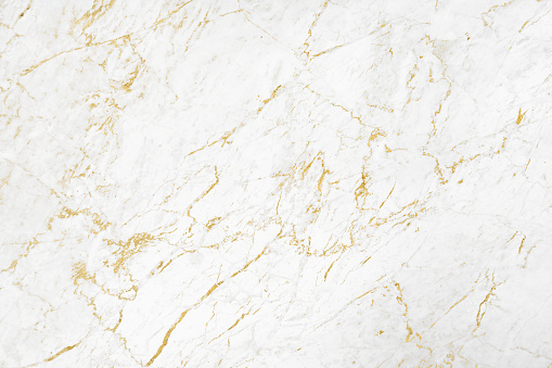 White of granite stone background with luxury mineral gold on texture